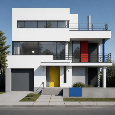 house with front view