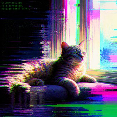 a cat lounging in a sunlit window
