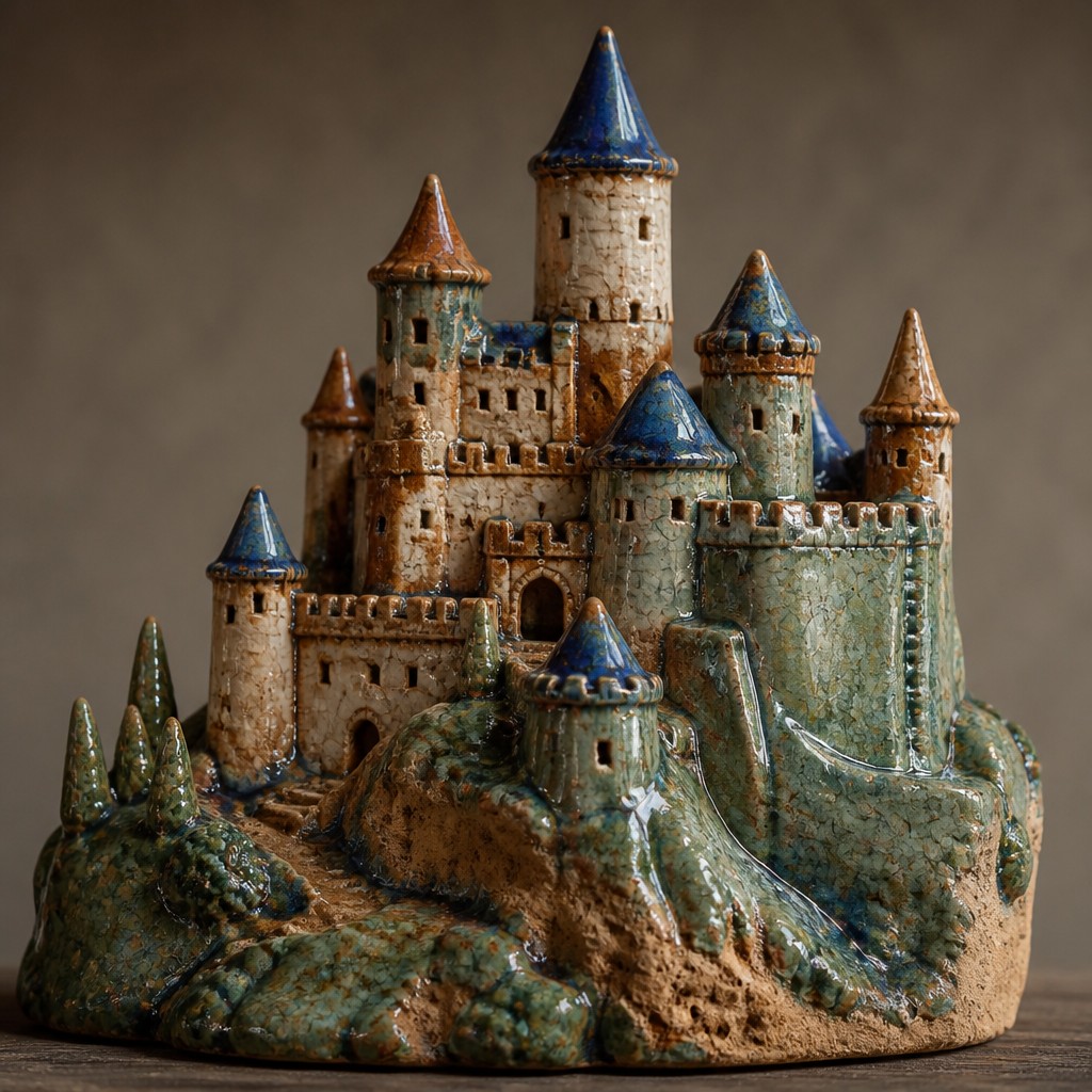 majestic castle on a hilltop