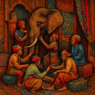 It was six men of Indostan to learning much inclined, who went to see the elephant, though all of them were blind, that each by observation might satisfy his mind.
