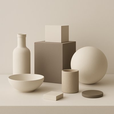 still life with everyday objects