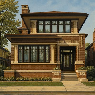 house with front view