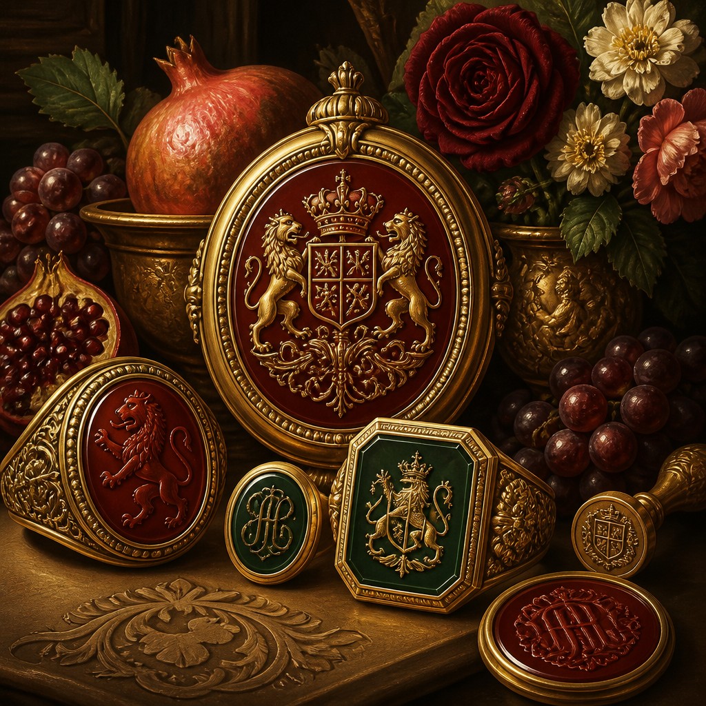 Signet & Heraldic Jewelry Design example artwork 3