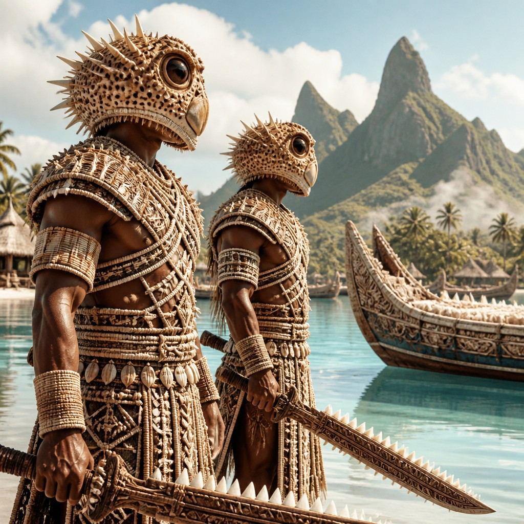 Kiribati Art Style example artwork 2