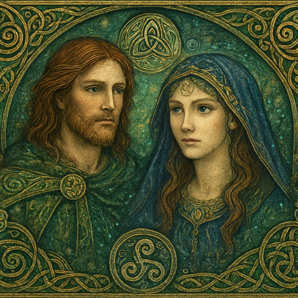 portrait of two people together