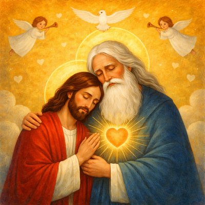 It is God the only Son, who is close to the Father's heart