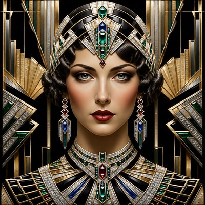 Art Deco Jewelry Design example