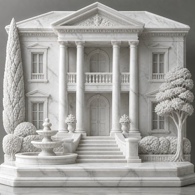 house with front view