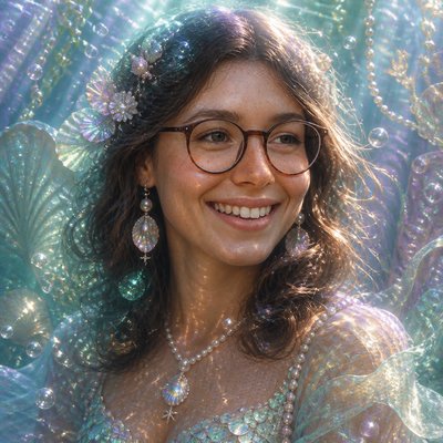 Mermaidcore Aesthetic Style Transfer Example