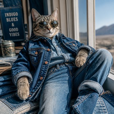 a cat lounging in a sunlit window