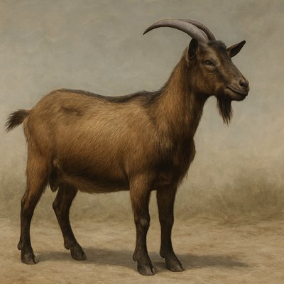 animal standing in natural pose