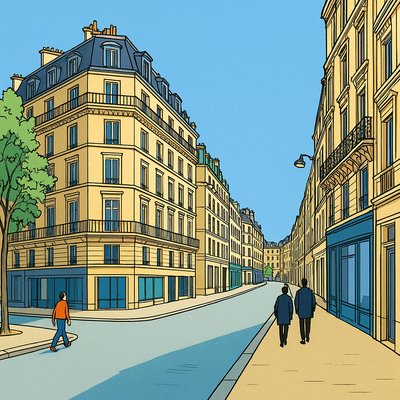 European Comic Art (Ligne Claire) Style Transfer Example