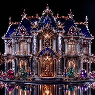 house with front view — Luxury High Jewelry Design