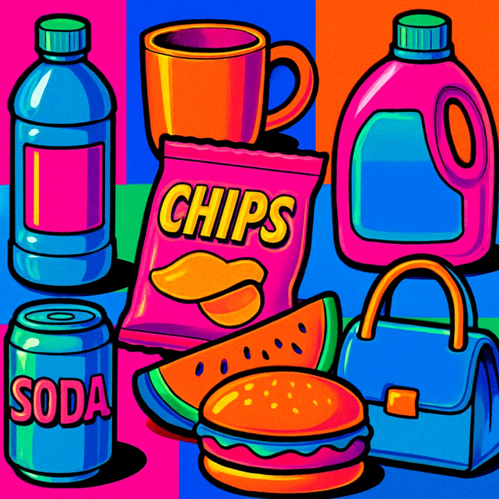 still life with everyday objects
