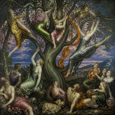 a tree in nature — Mannerism Art Style