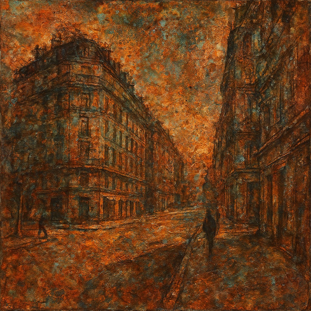 Saggar-Fired Ceramic Art Style Style Transfer Example