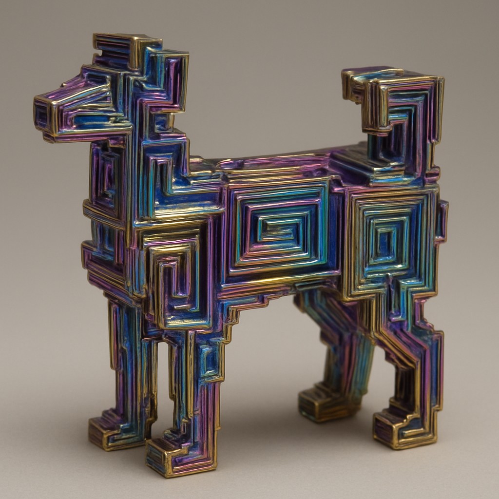 animal standing in natural pose