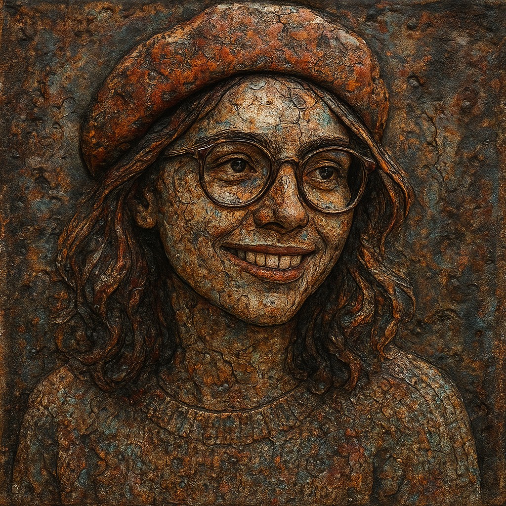 Saggar-Fired Ceramic Art Style Style Transfer Example
