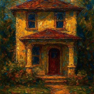 house with front view