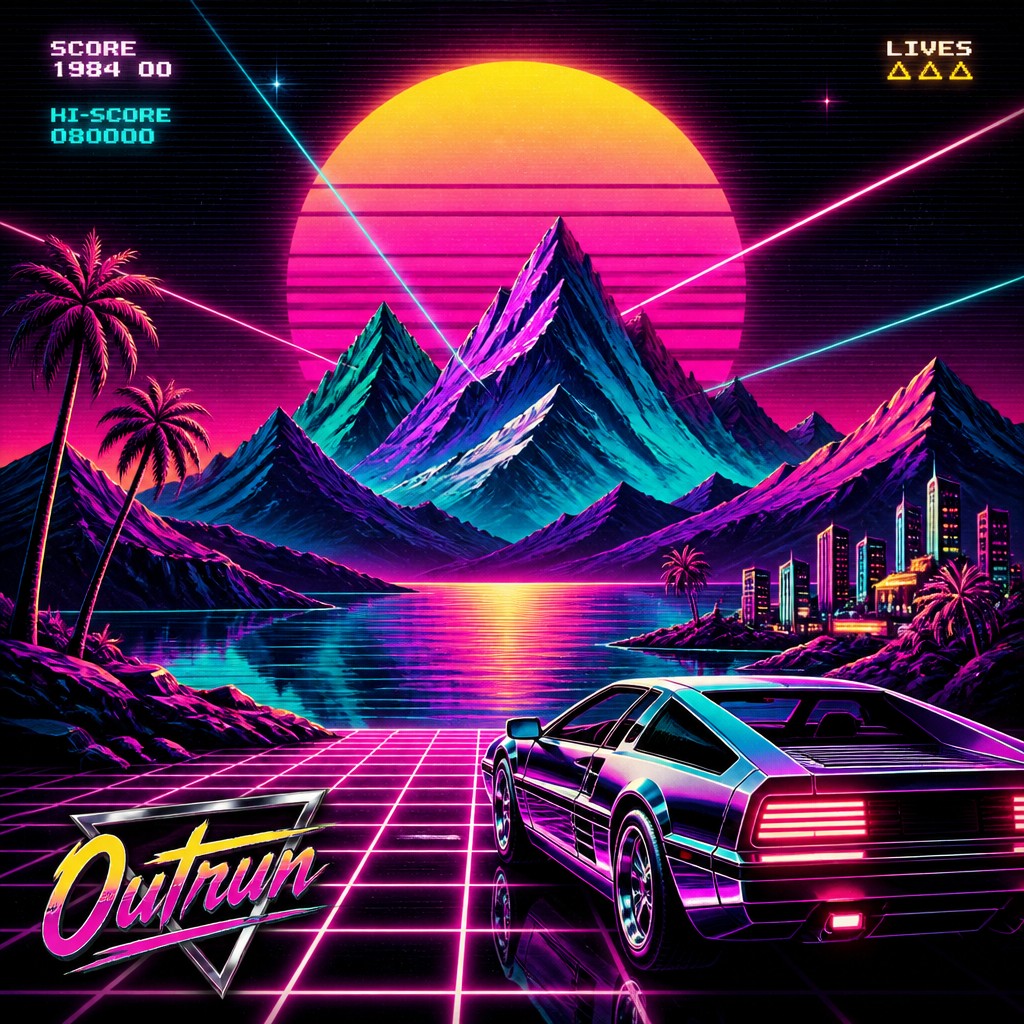 80s Retro Aesthetic example artwork 2