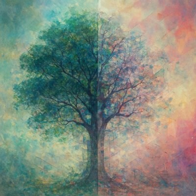 a tree in nature