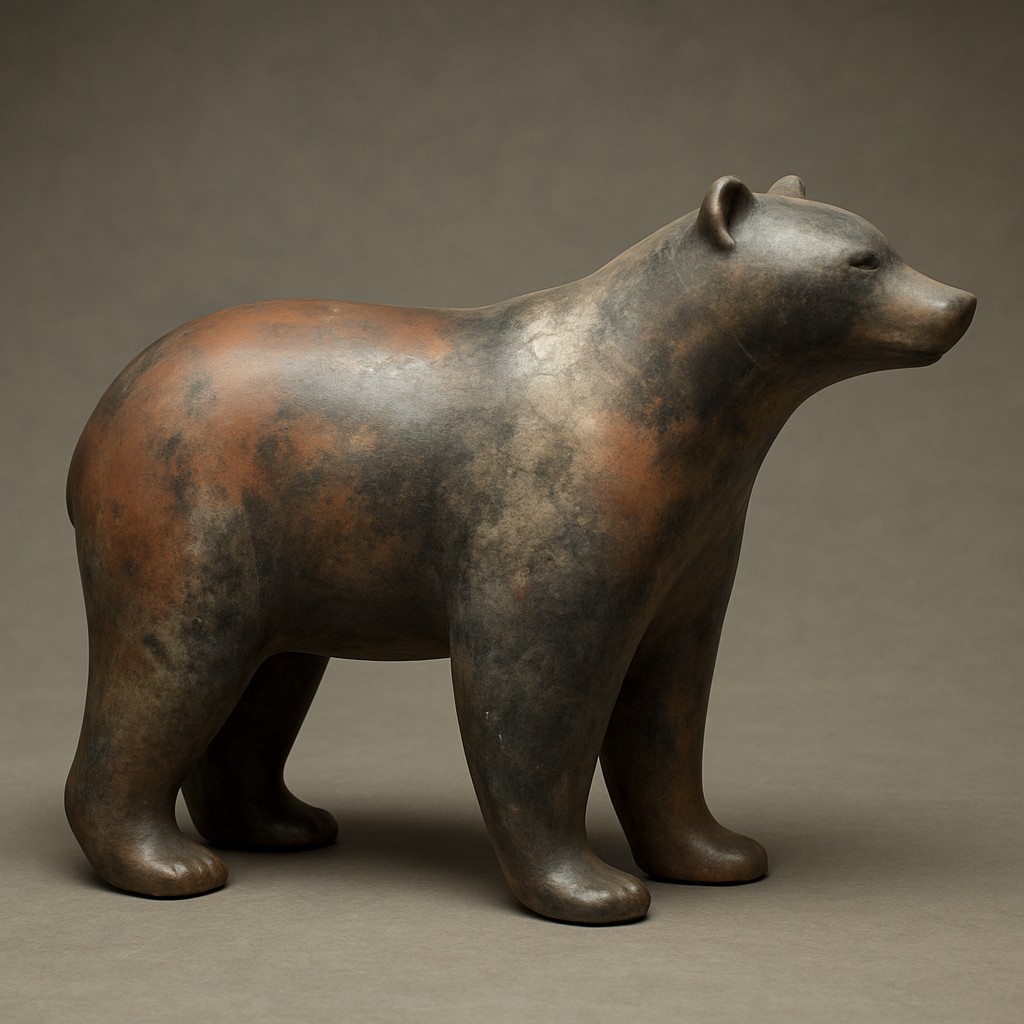 animal standing in natural pose