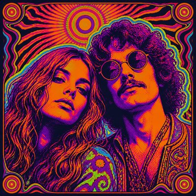 portrait of two people together