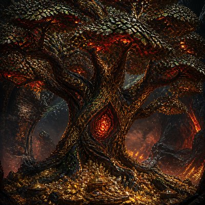 a tree in nature
