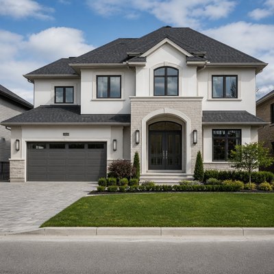 house with front view