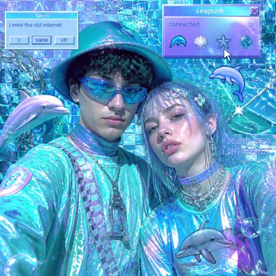 portrait of two people together