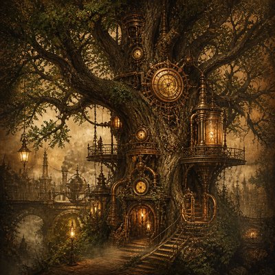 a tree in nature