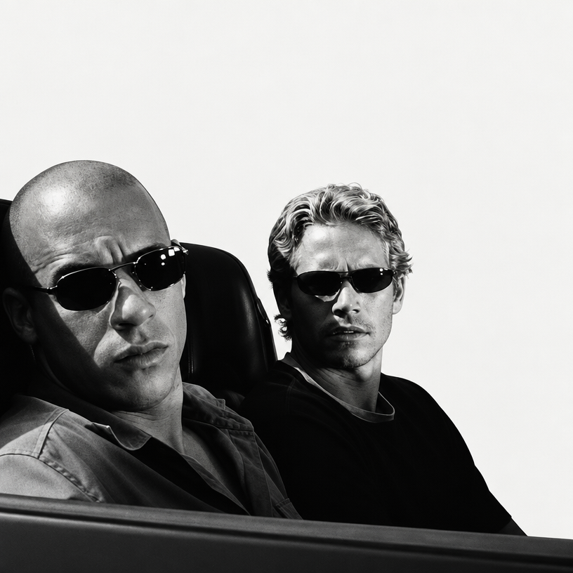 a couple of men sitting next to each other