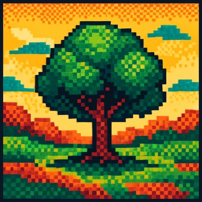 a tree in nature