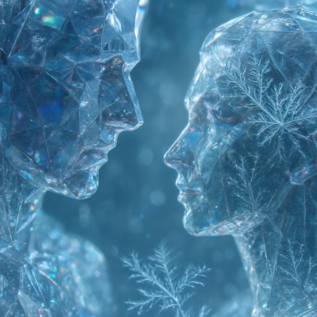 portrait of two people together