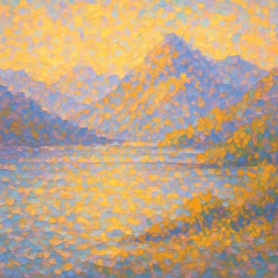 Light-Dappled Impressionism Art Style 2