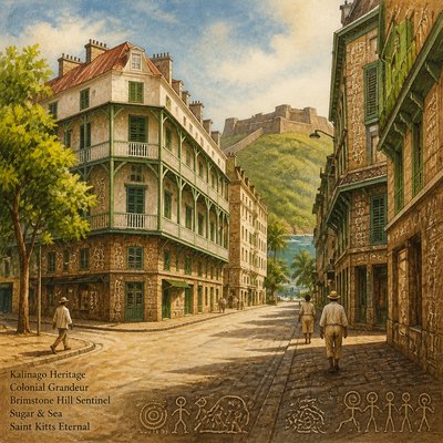 Saint Kitts Art Style Style Transfer Example