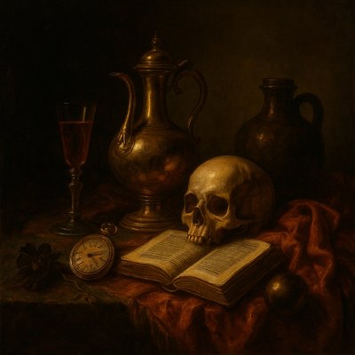 Dutch Golden Age Still Life Art Style Style Transfer Example