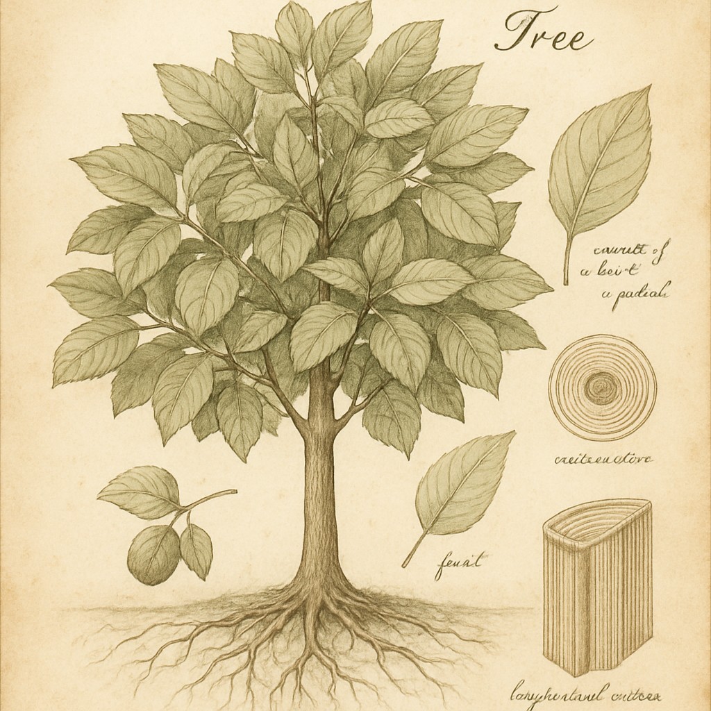 a tree in nature