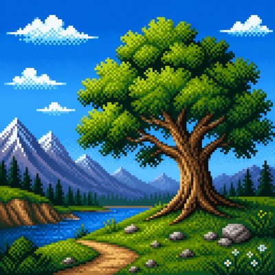 a tree in nature