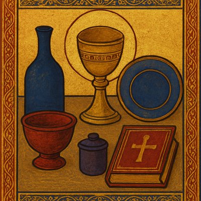 still life with everyday objects