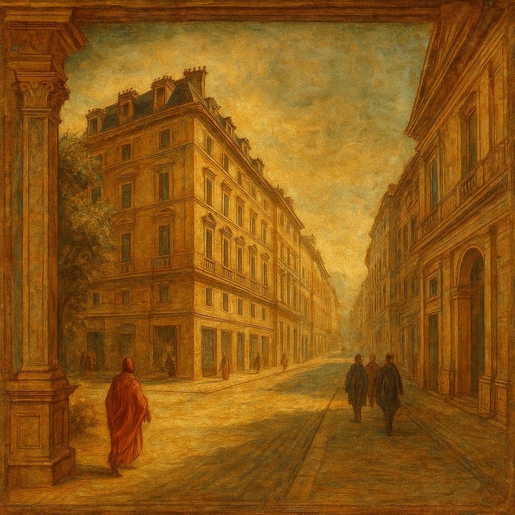 Fresco Narrative Renaissance Art Style Style Transfer Example