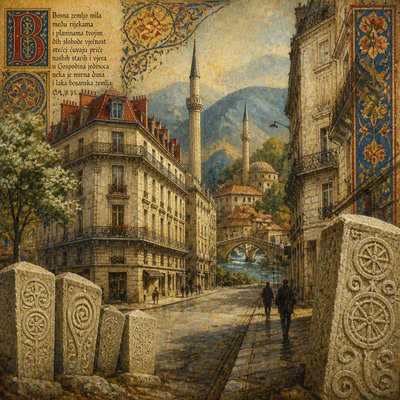 Bosnian Art Style Style Transfer Example