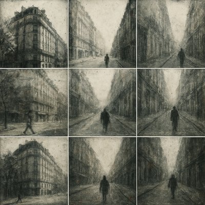 Performance Documentation Conceptual Art Style Style Transfer Example