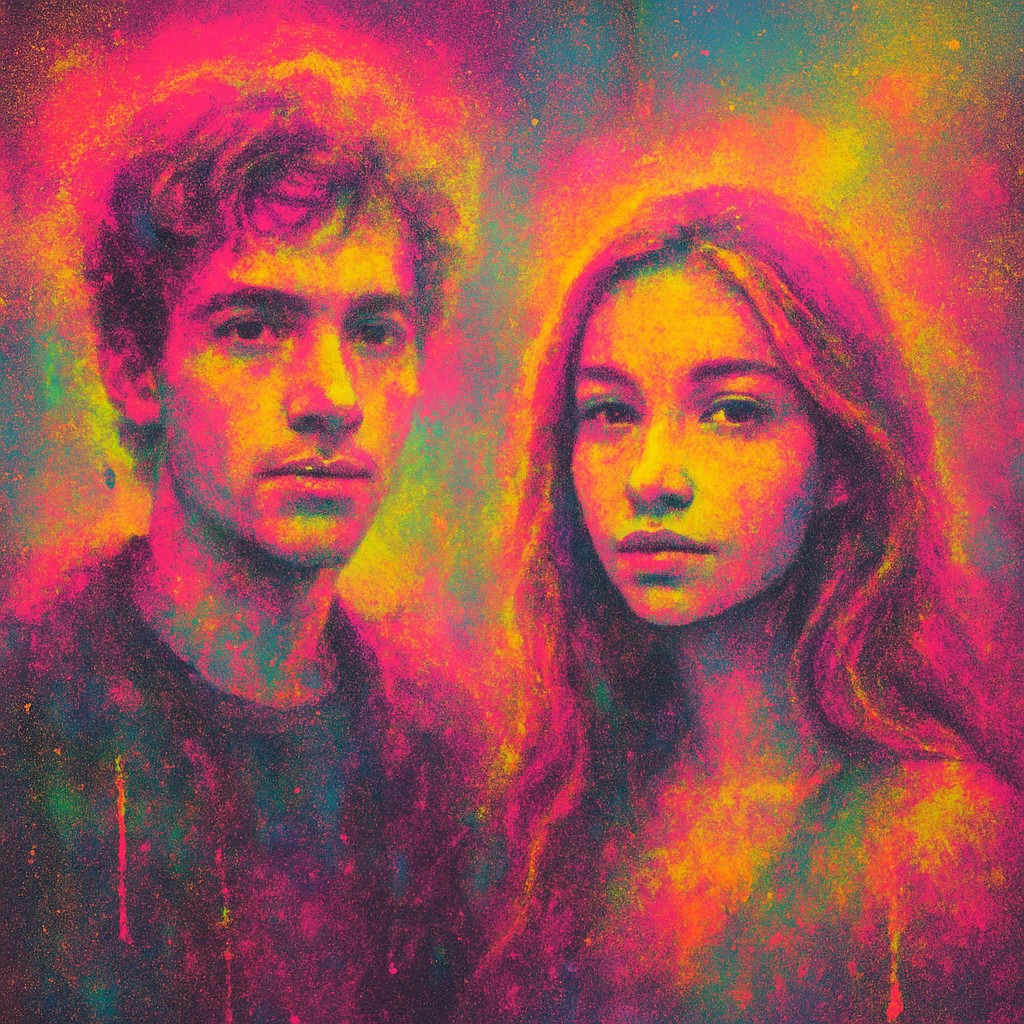 portrait of two people together