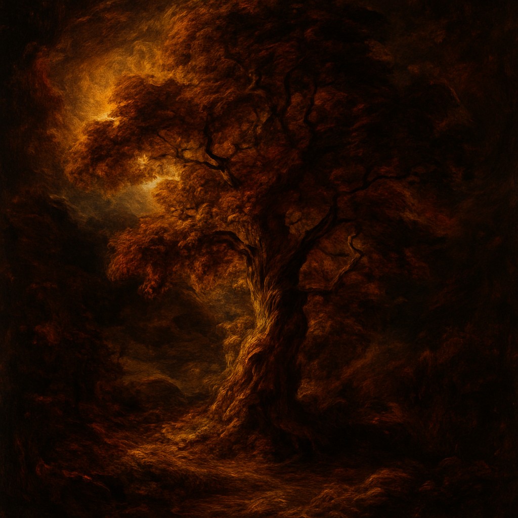 a tree in nature