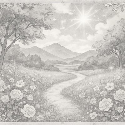 wide landscape with natural scenery