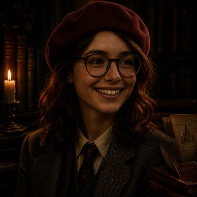 Dark Academia Aesthetic Style Transfer Example