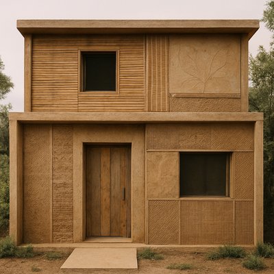 house with front view