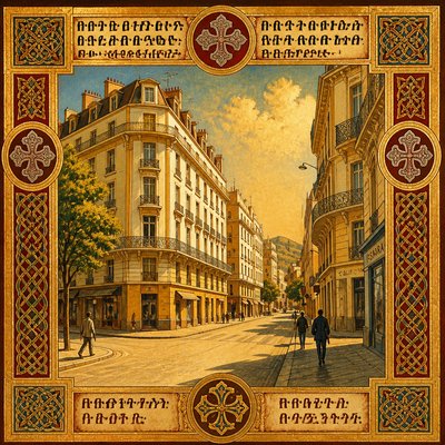 Eritrean Art Style Style Transfer Example