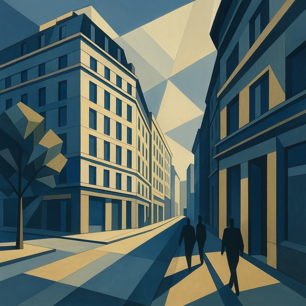 Precisionism Art Style Style Transfer Example